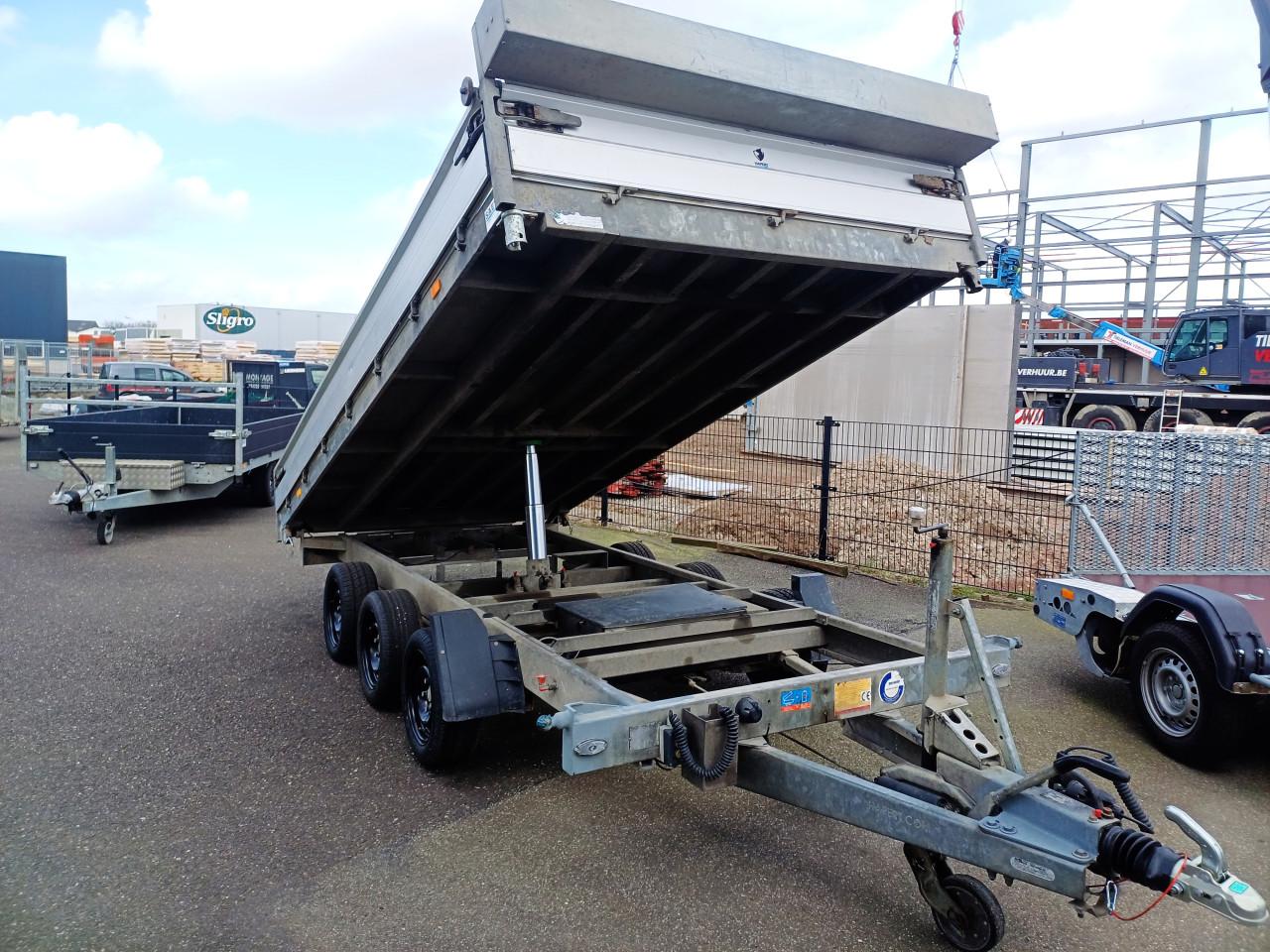 Hapert driezijdige kipper 405x200cm 3500kg