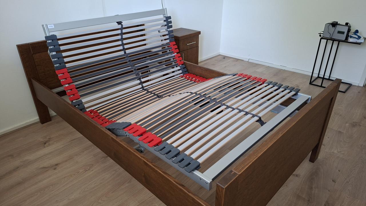 Bed met verstelbare lattenbodem 120cm breed