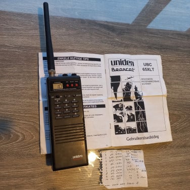 Uniden bearcat hand scanner 65 XLT