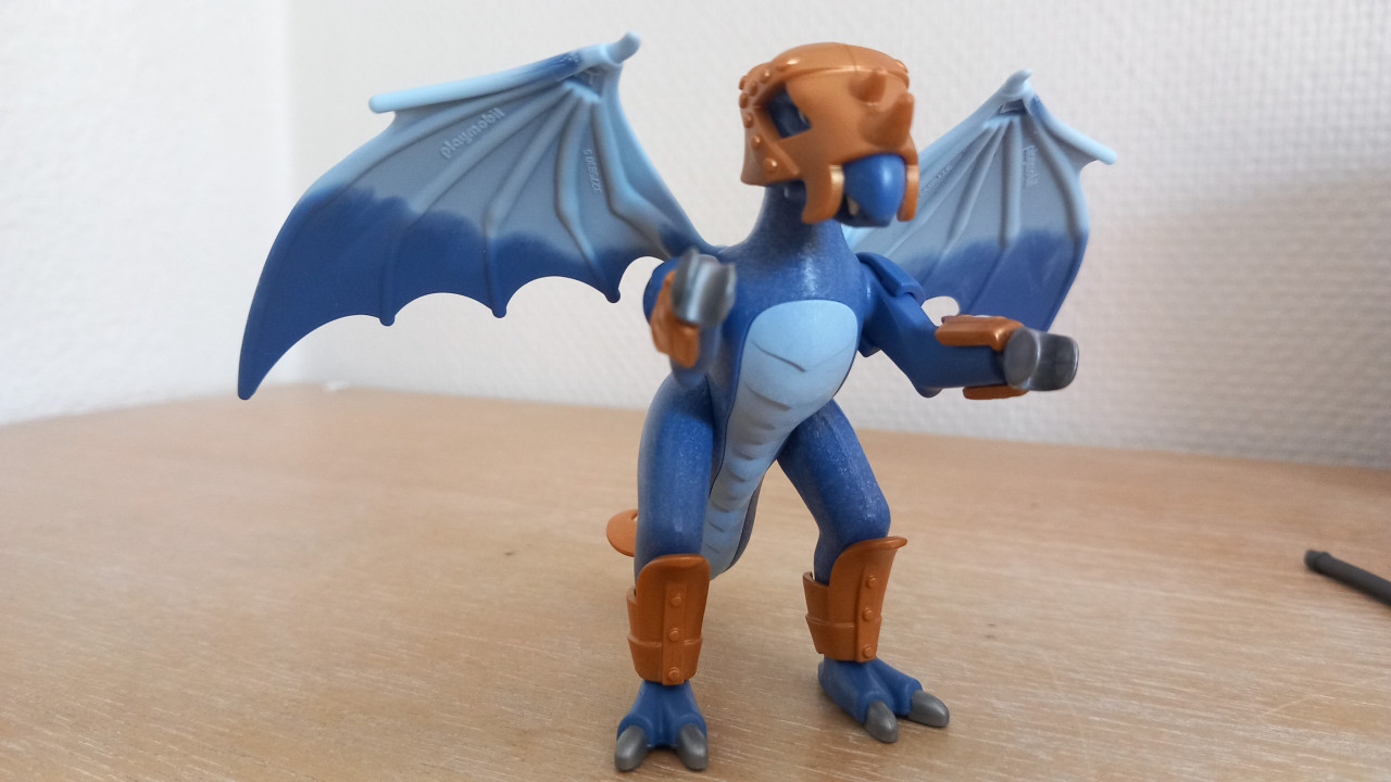 Playmobil draak met ridder en schat setnr 5657
