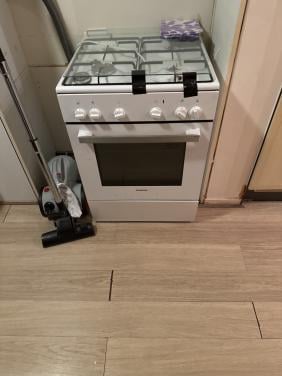 Siemens gasfornuis 60 cm – goed werkend – met oven en grill