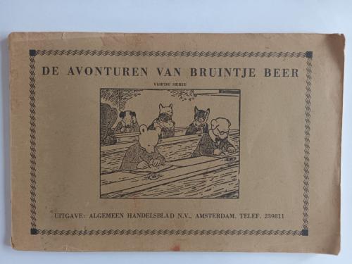 De avonturen van Bruintje Beer; Stripboekje (1970)