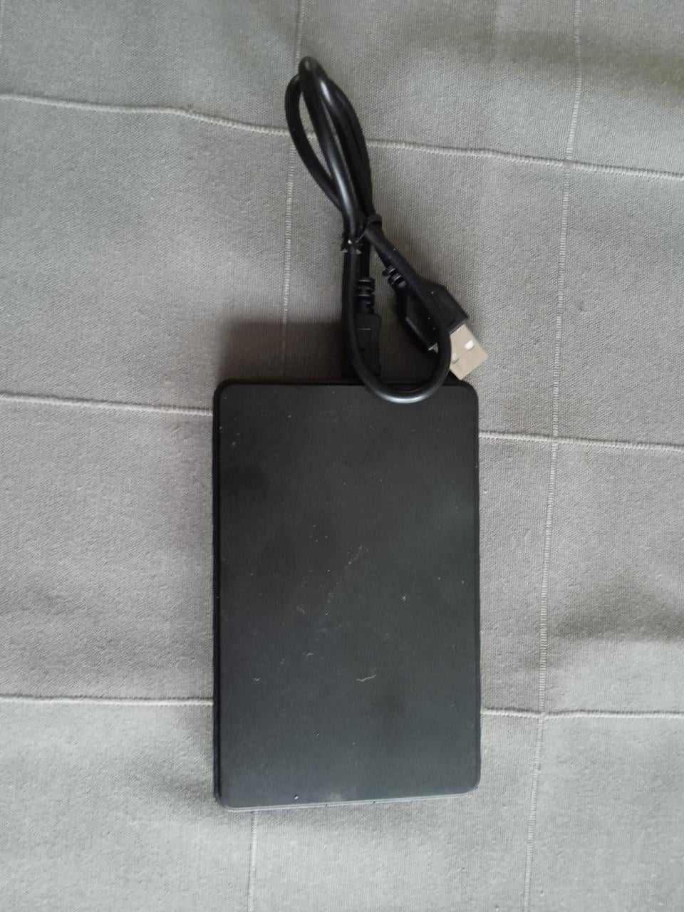 Externe harde schijf 500 gigabyte, geen externe voeding nodig