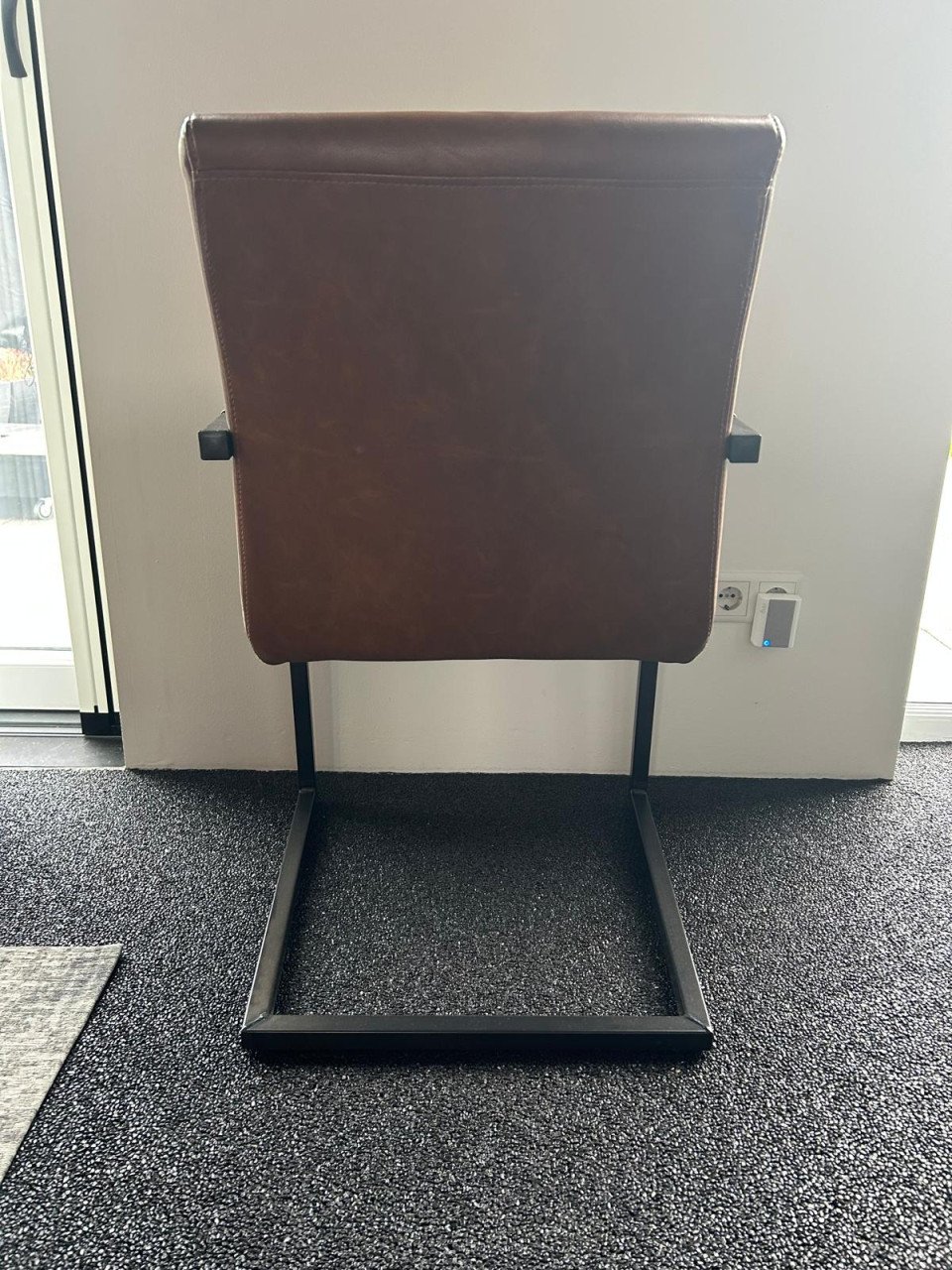Eetkamerstoelen cognac