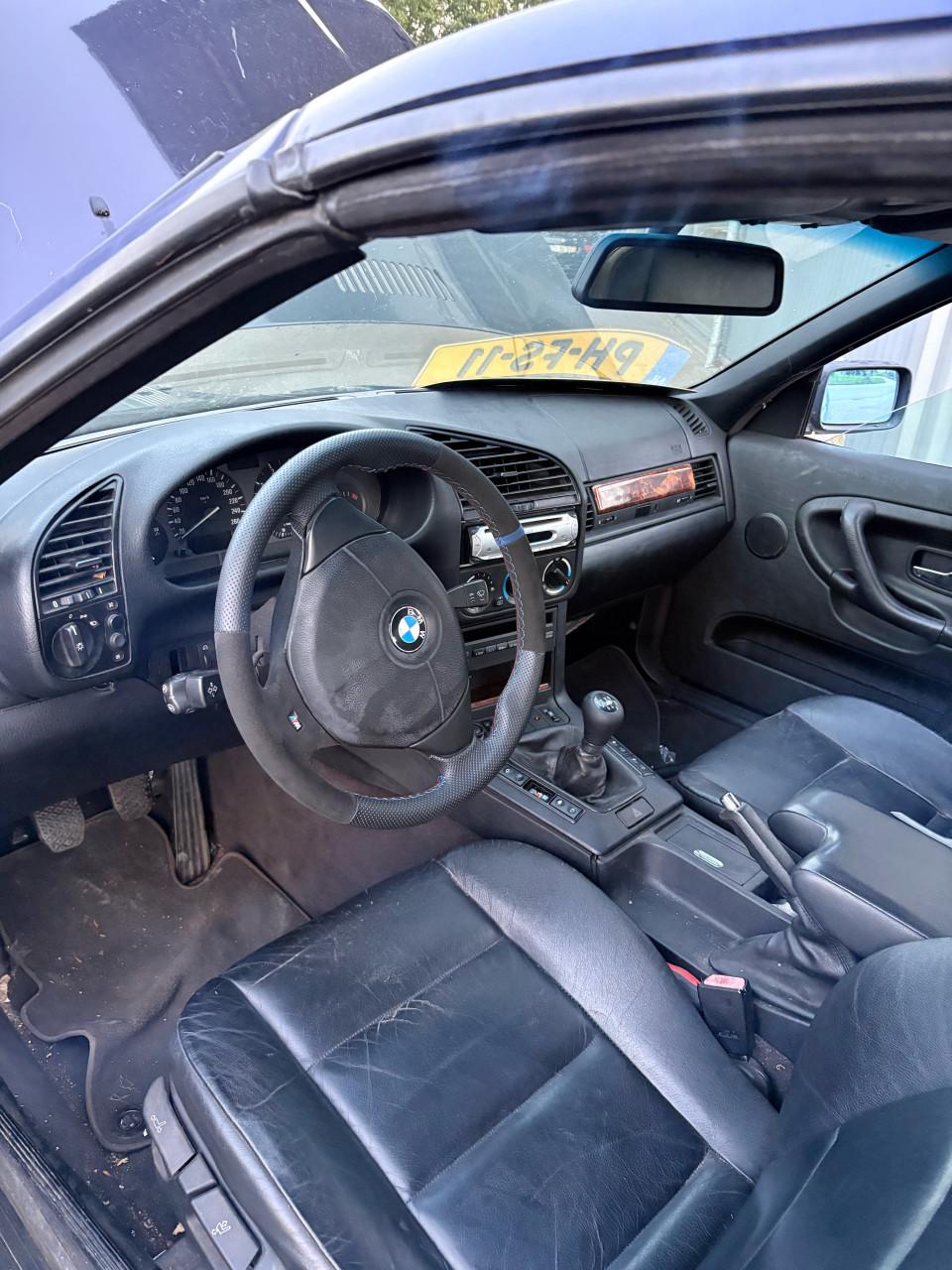 BMW 3-Serie 2.0 I 320 Cabriolet 1996 Blauw PROJECT