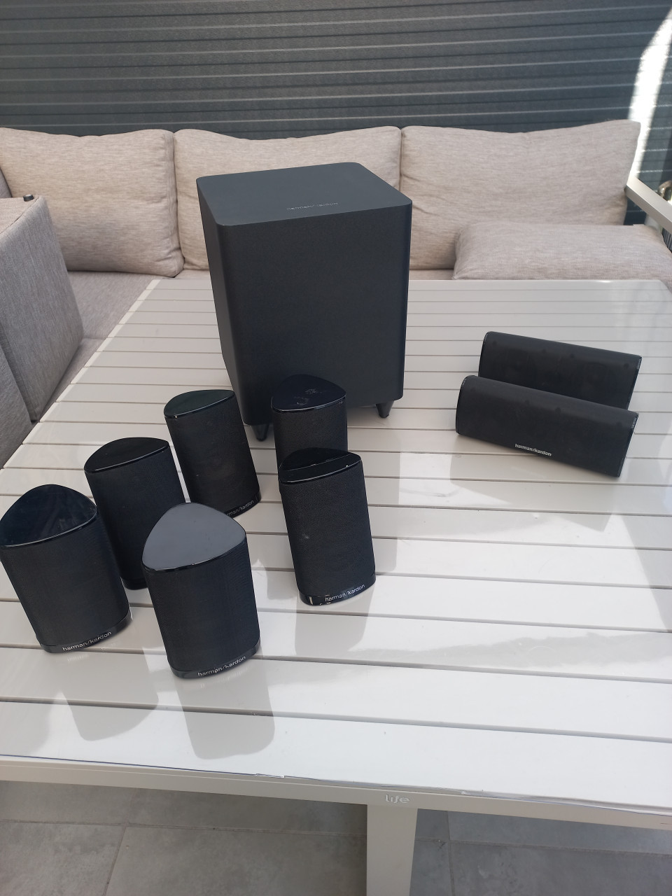 Set van 9x delige Harman Kardon.