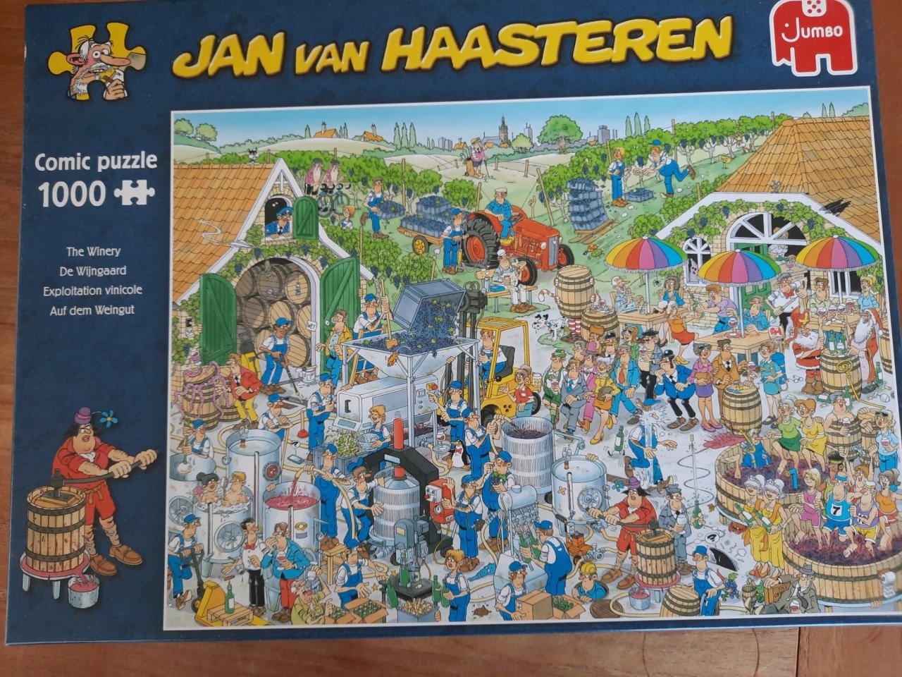 Jan van Haasteren puzzel de wijngaard 1000 st