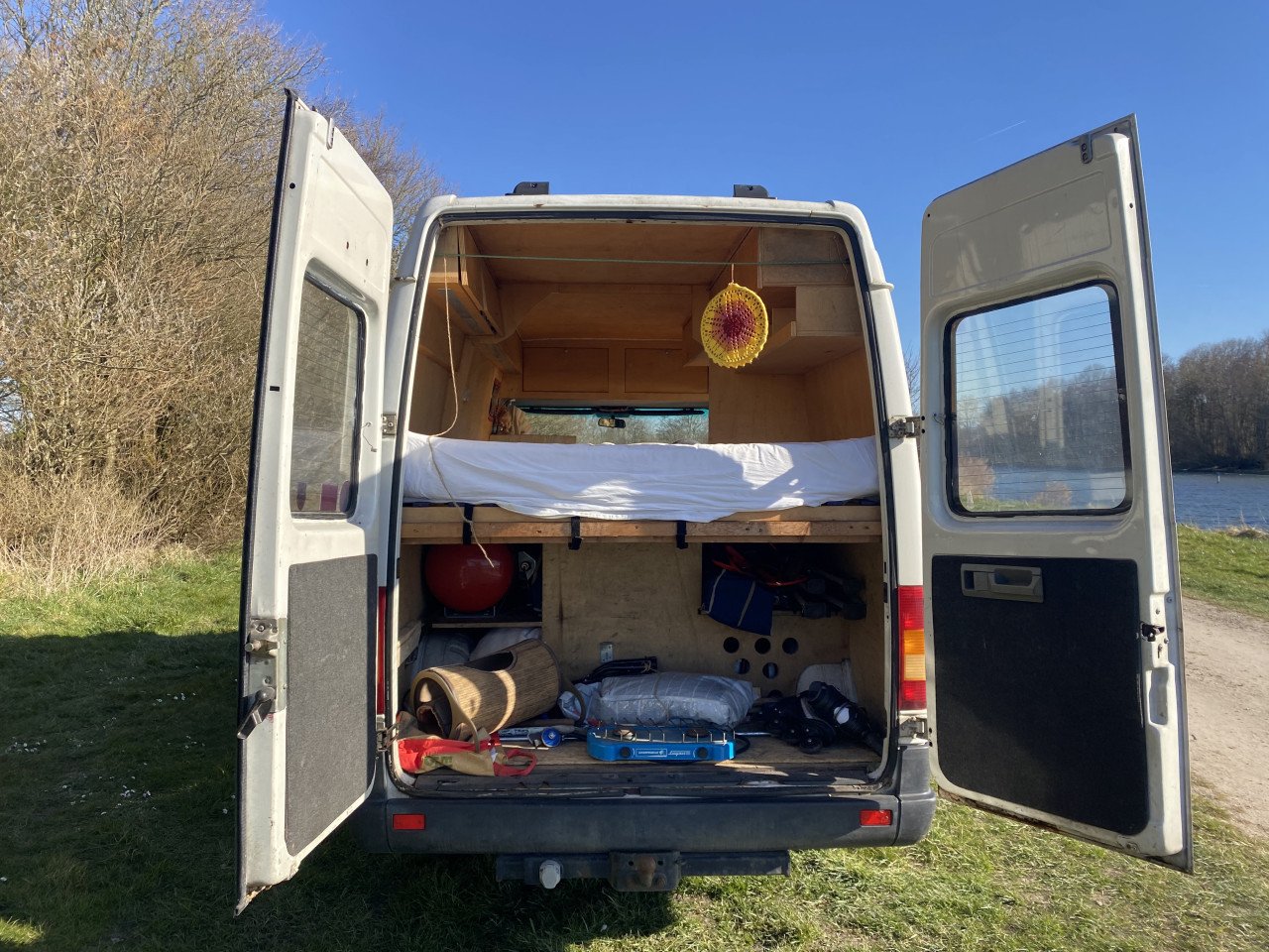 Camper Volkswagen als Tiny house (motor defect)