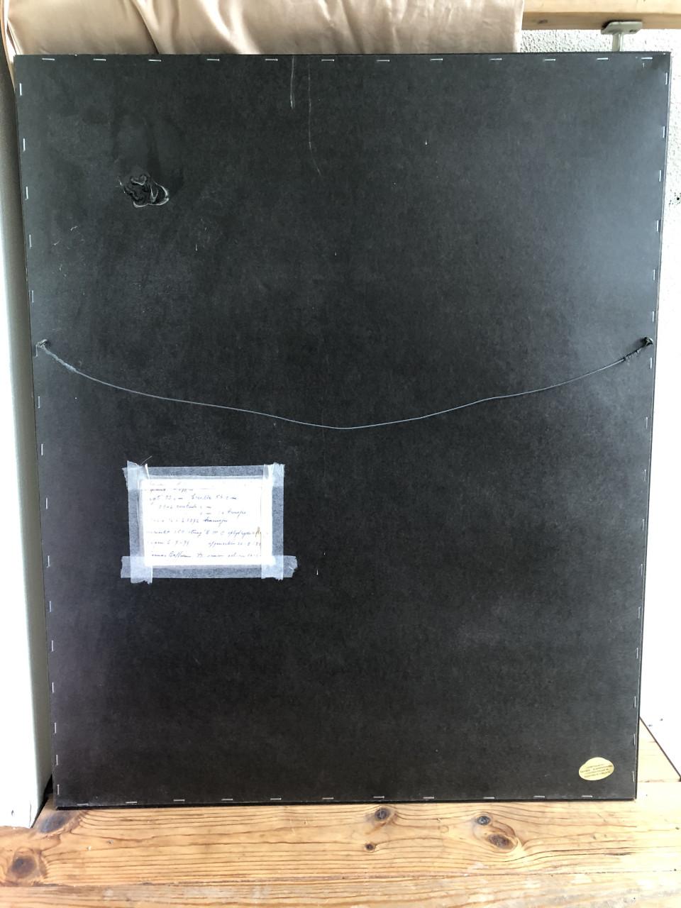 Ingelijst broduurwerk 84-69 cm