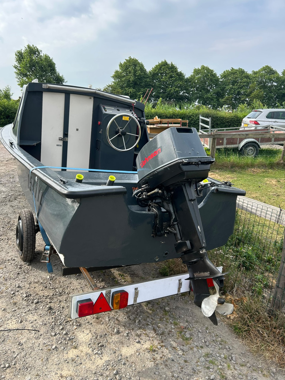 Te koop vis bootje