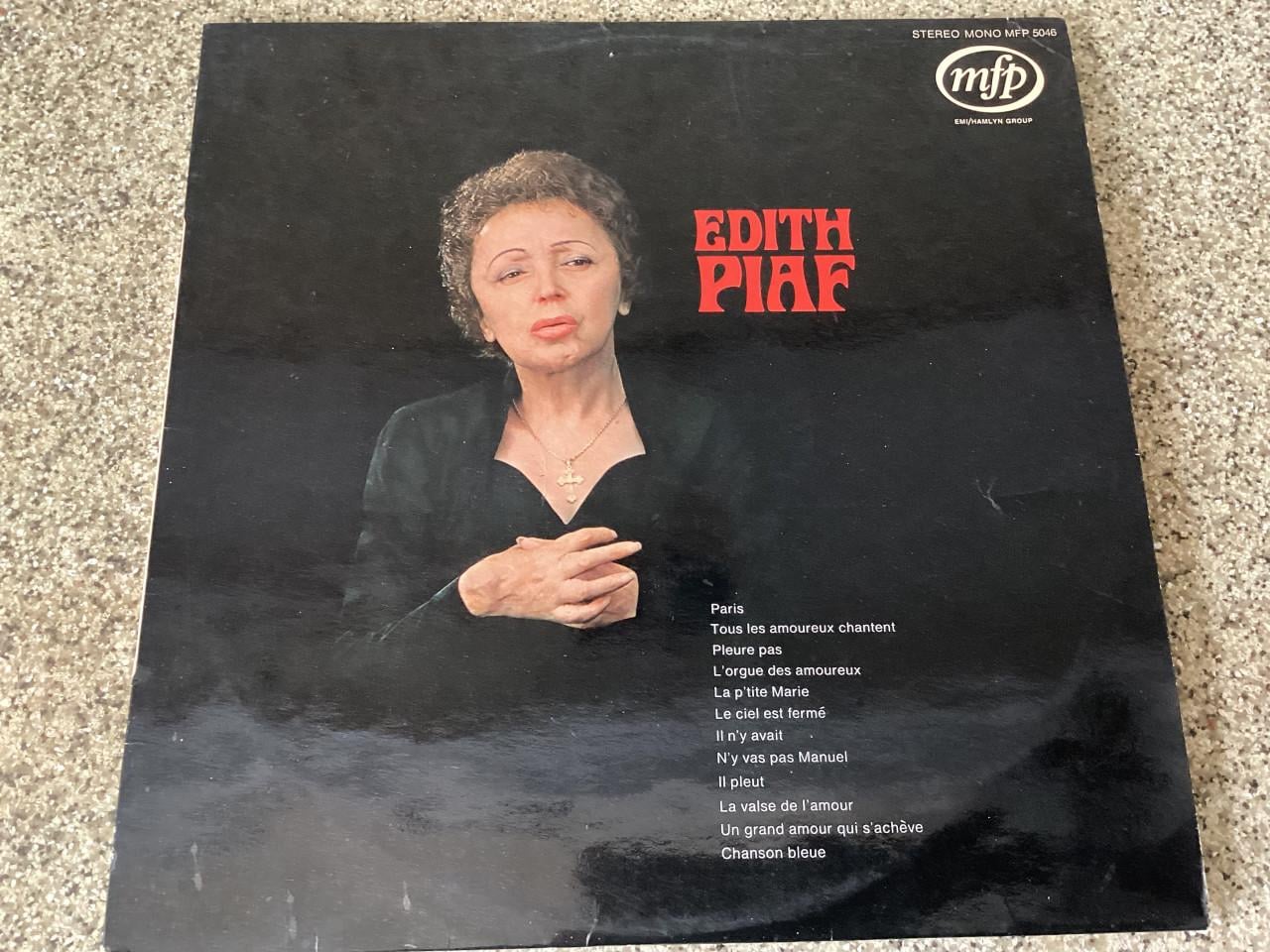 Verschillende LP’s van Edith Piaf.     GERESERVEERD