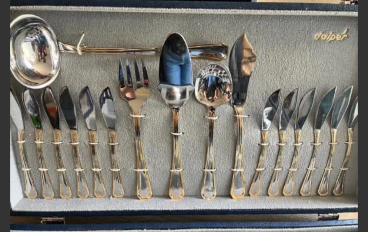 113-delig luxe bestek voor feestdagen