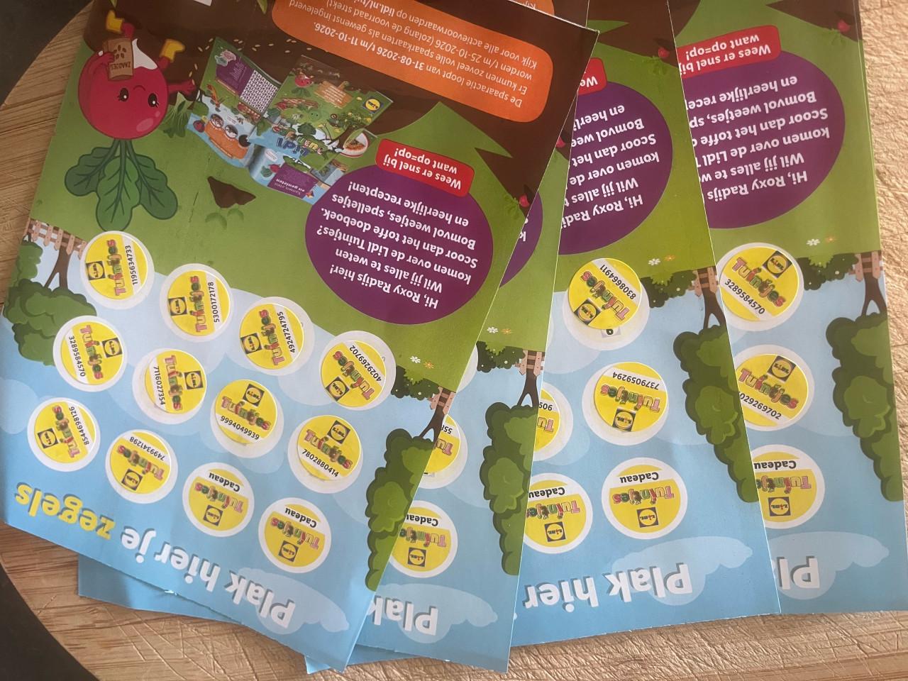 Lidl tuintjes zegels