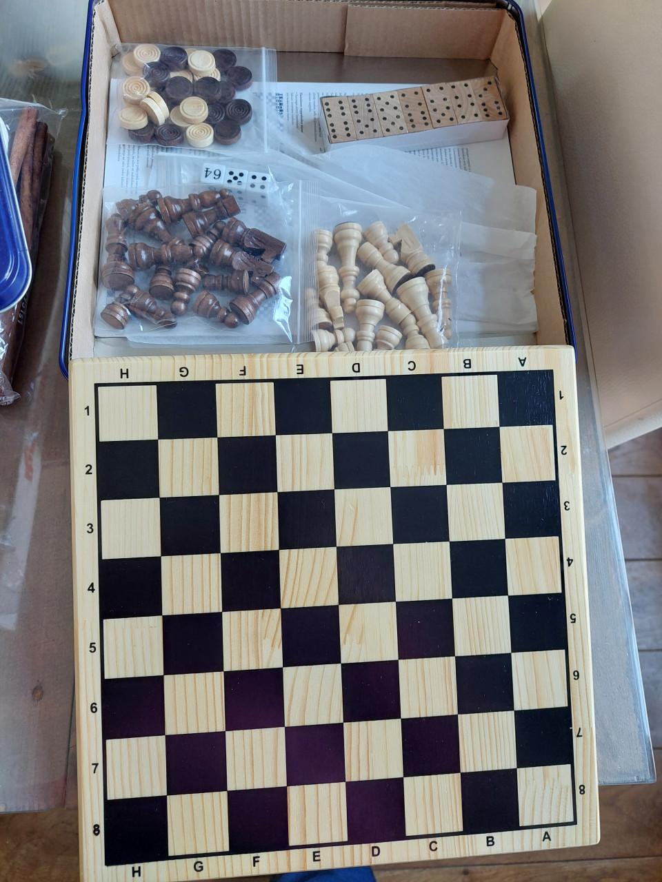 Doos met nieuwe spellen