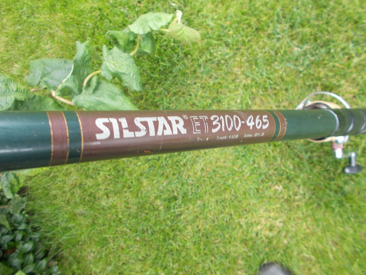 Binnenwaterhengel, lengte  465cm  met CAMARA werpmolen