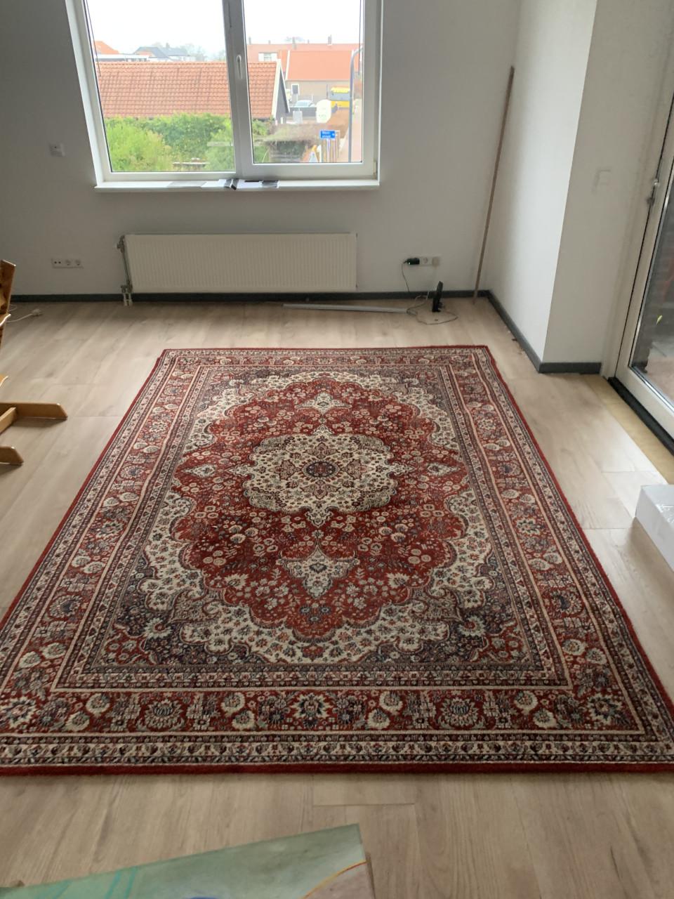 Vintage kleed met mooie kleuren