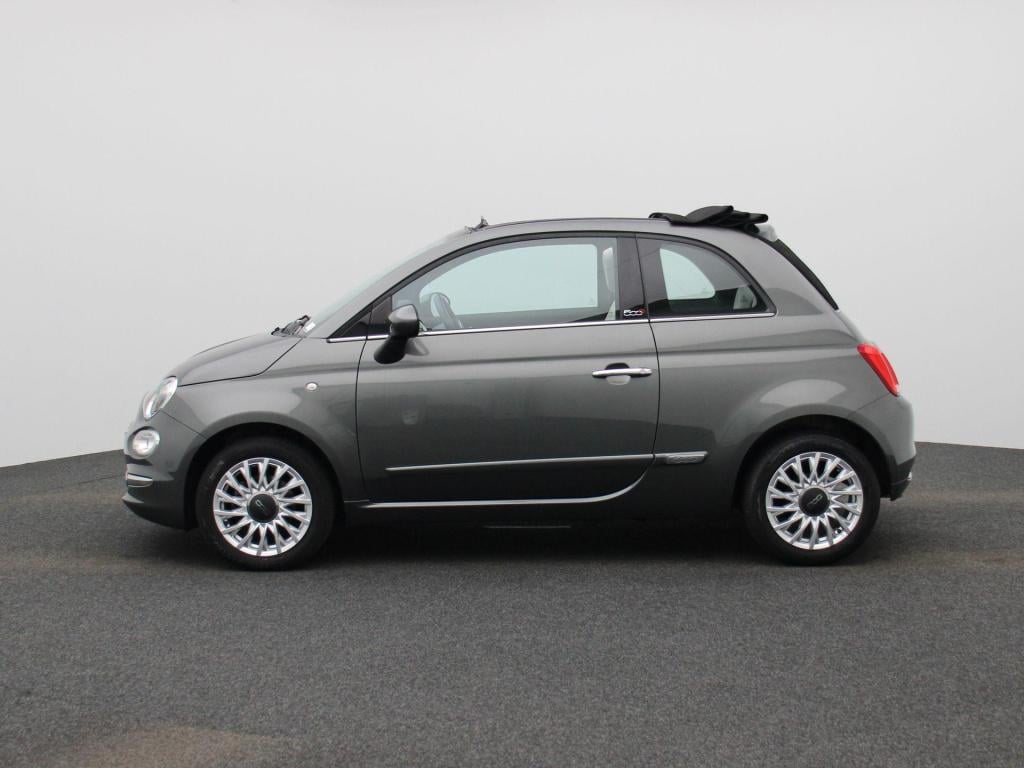 Fiat 500 C 1.0 hybrid star | cabrio | parkeer sensoren | navigatie | half l