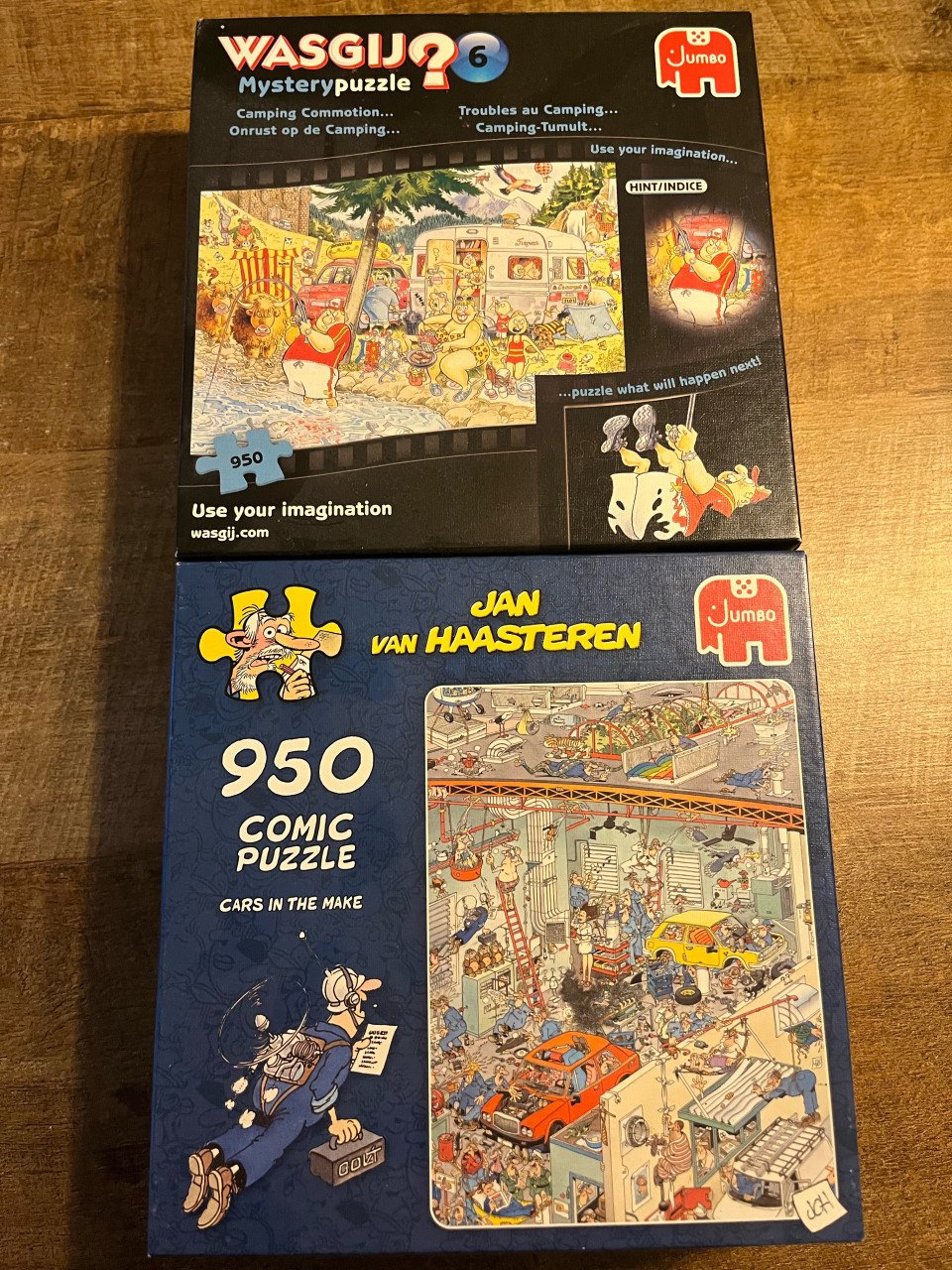 Jan van haasteren/ Wasgij puzzels