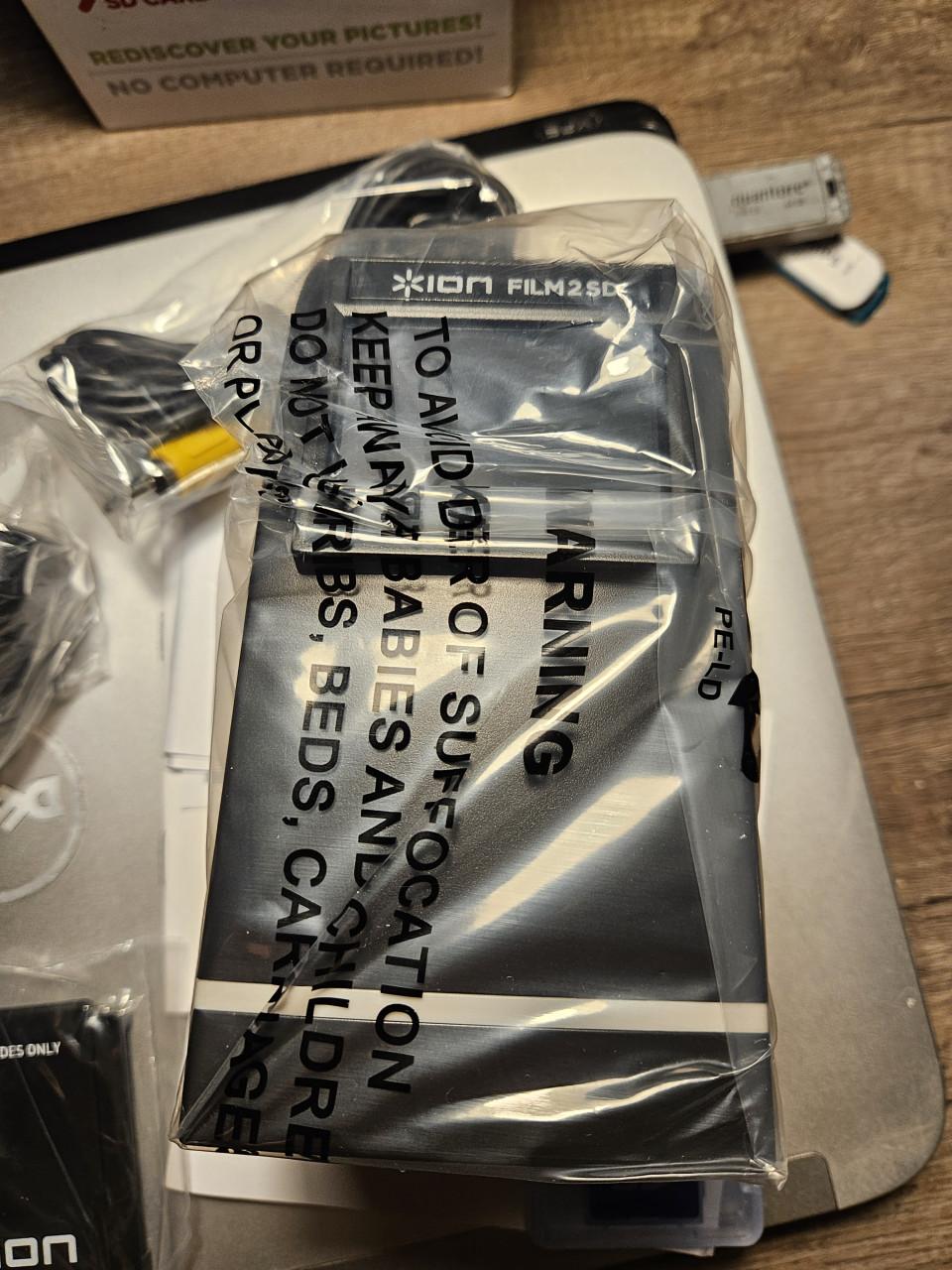 Nieuwe ION Film2SD 35 mm film en dia scanner met sd kaart...