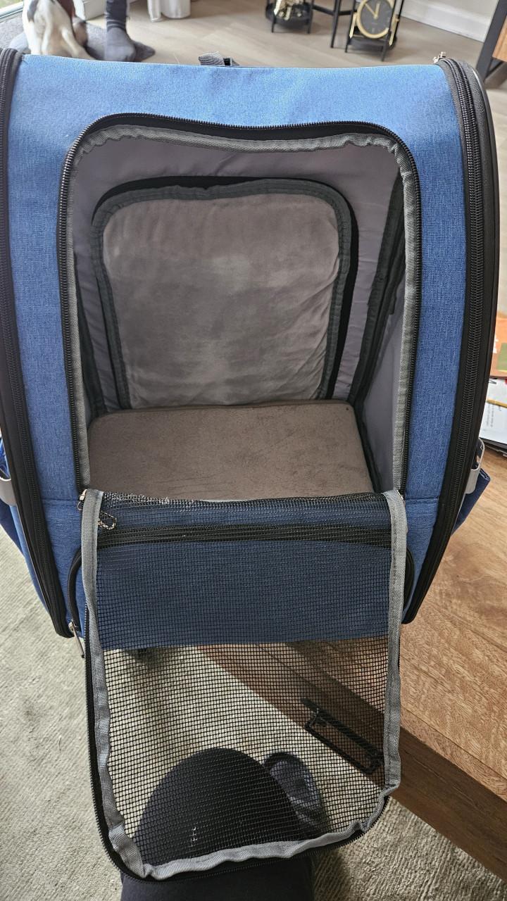 Rugzak kleine hond of kat.