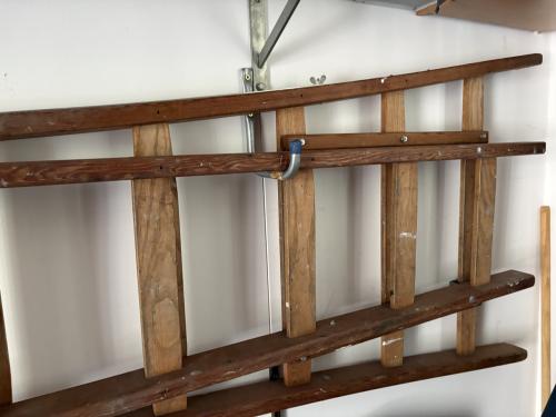 Houten ladder
