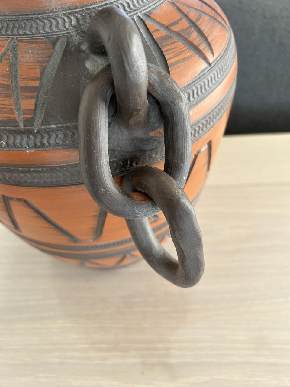 Vintage vaas boho stijl