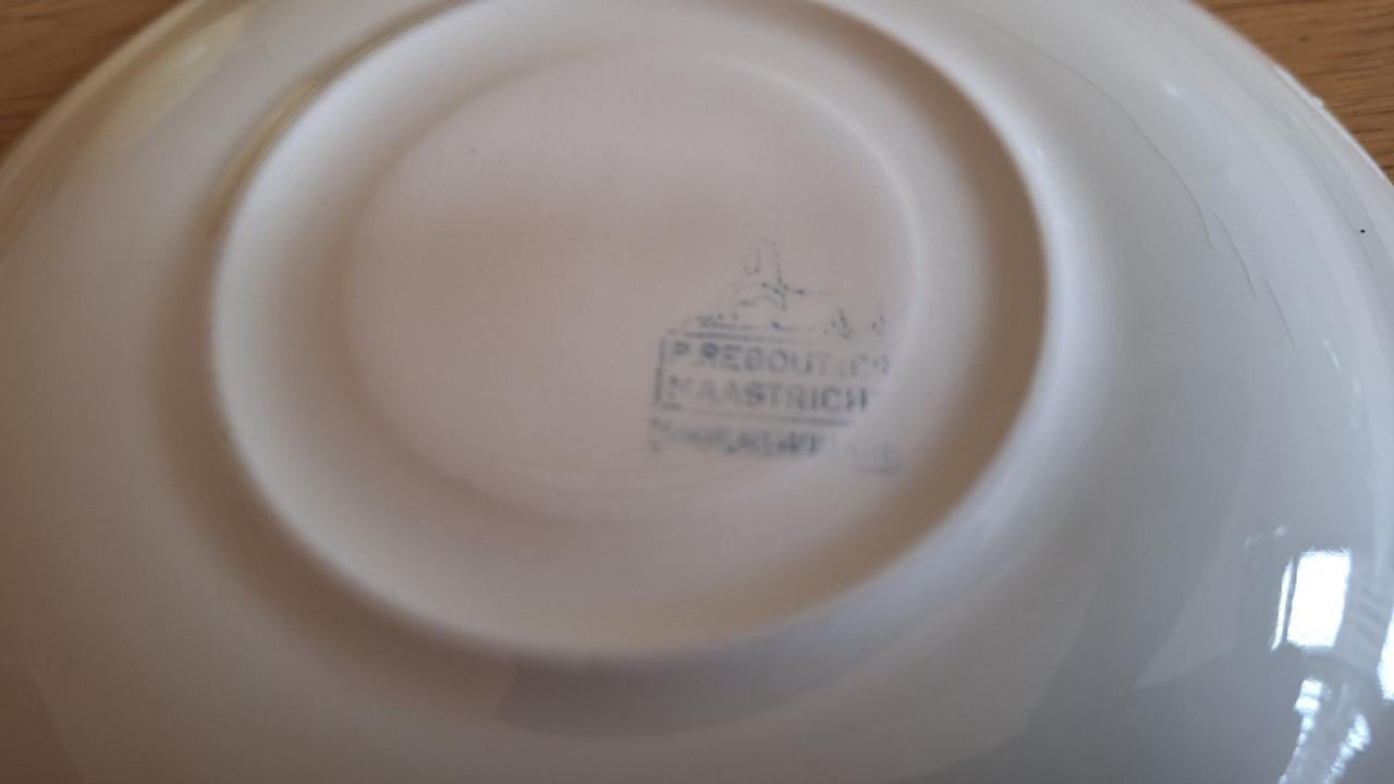 Vintage kopjes en schoteltjes Chat Noir Royal Sphinx (Maastricht)