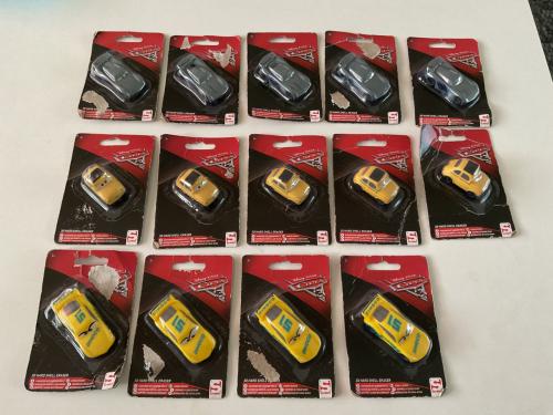 14  Cars gummetjes met harde buitenkant.