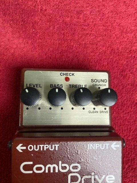 Boss BC-2 Combo Drive. Vox-in-a-box pedaal