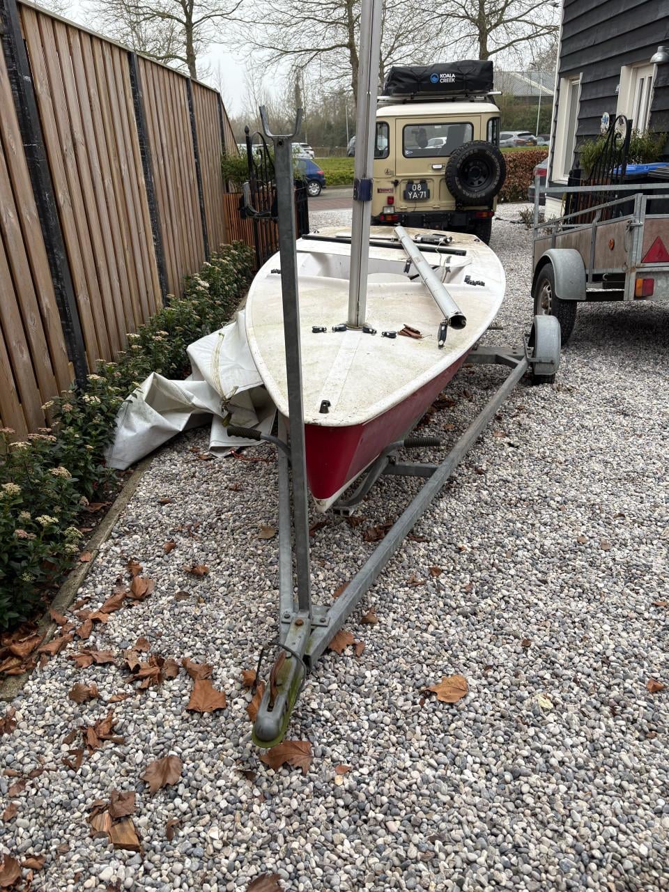 Splash zeilboot compleet met werk en trailer