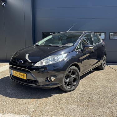 Ford Fiesta 1.25 44KW Titanium 5DRS 2009  Zwart Airco Apk Nap