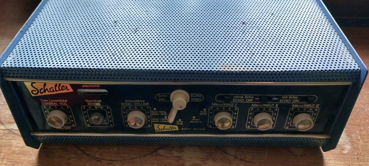 Schaller Vintage Echo-Sound delay unit