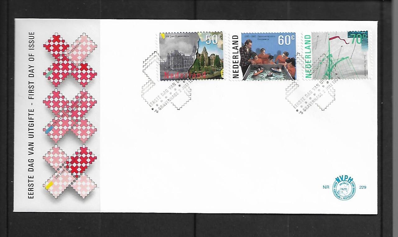 Postzegels  eerstedagenvelop     E  229