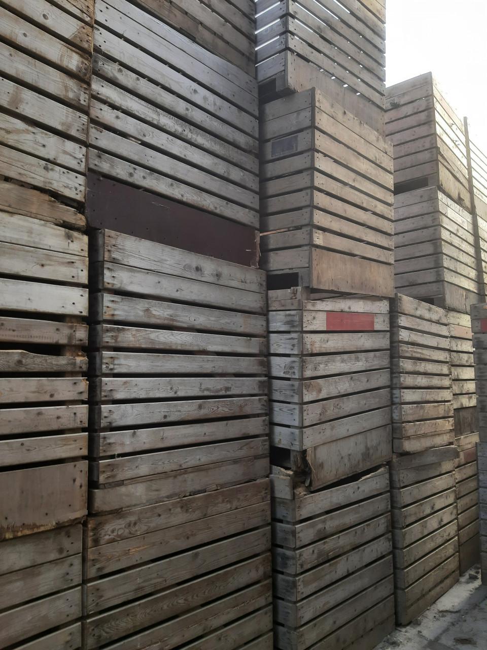 Gratis kisten en pallets