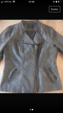 Jacket leatherlook