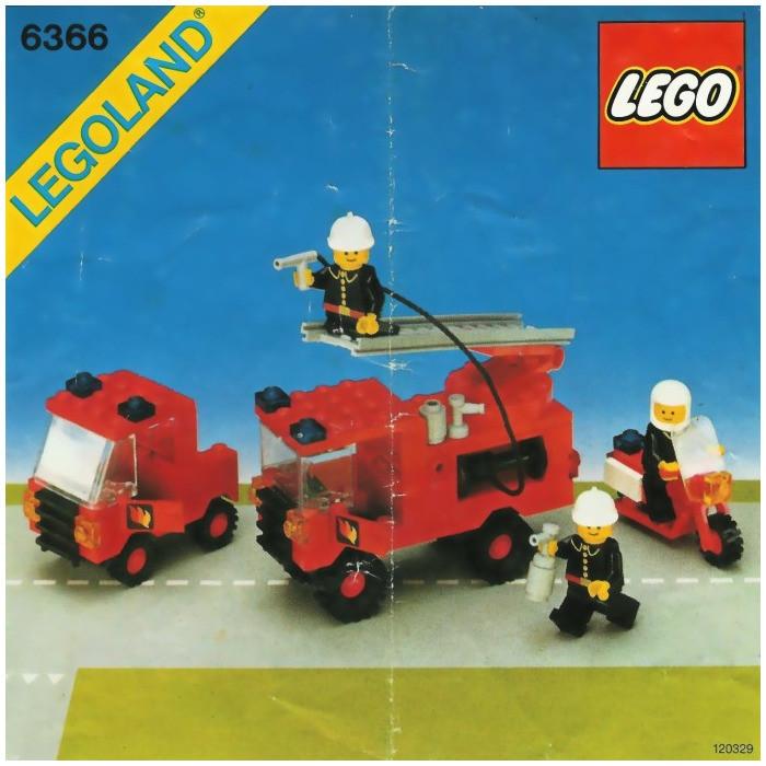 Lego 6366 Fire & Rescue Squad set
