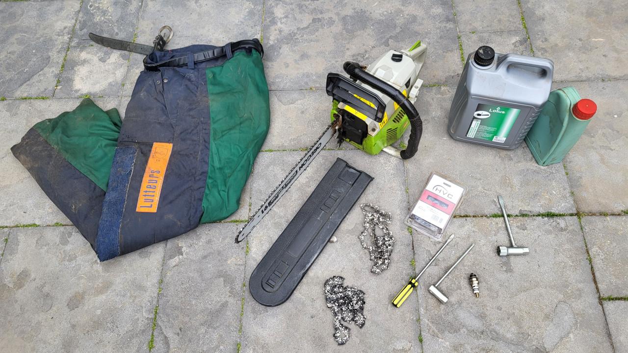 Kettingzaag met veel extra