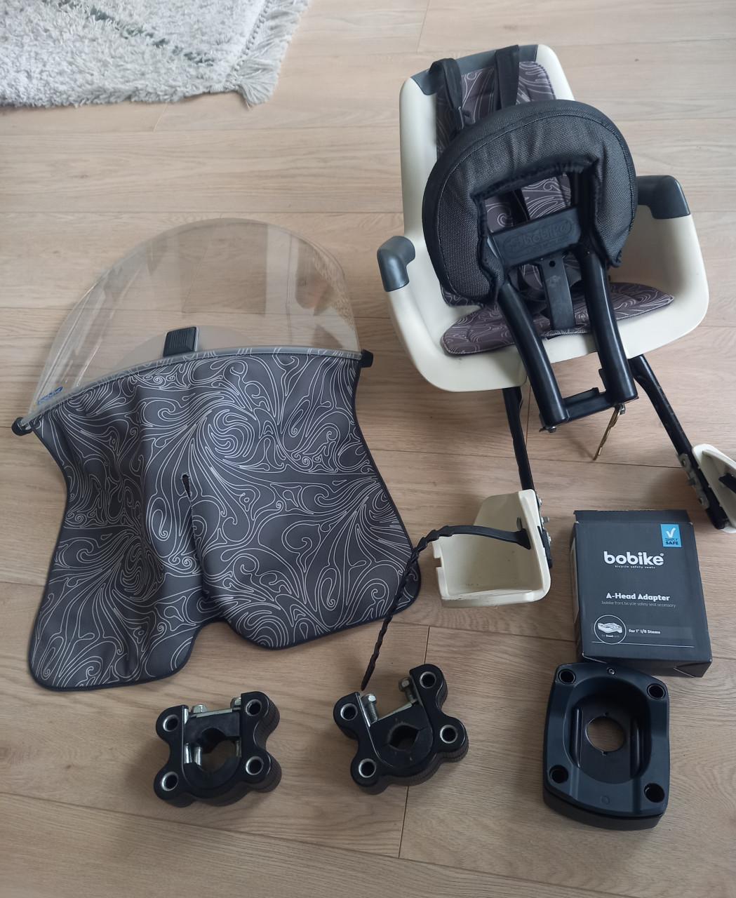 Bobike mini + fietsstoeltje