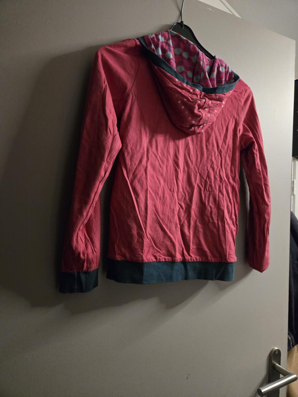 Desigual omkeerbare hoodie met lange mouwen. maat 150/76  11-12 jaar