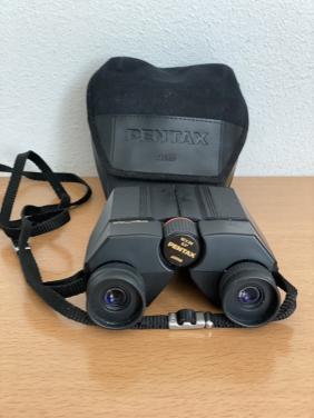 In nieuwstaat verrekijkertje Pentax 10x24 met tasje ideal voor vogeltjes ki