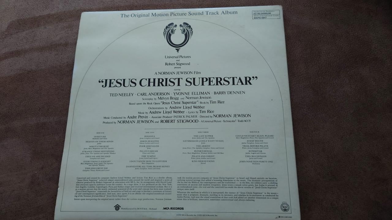 Vinyl LP Jesus Christ Superstar