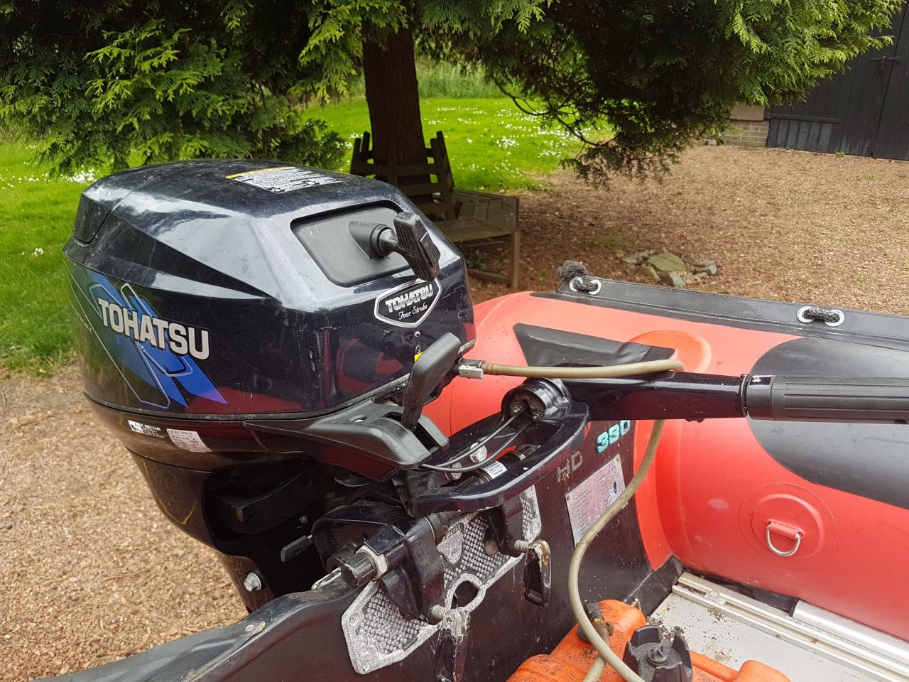 Boot met trailer