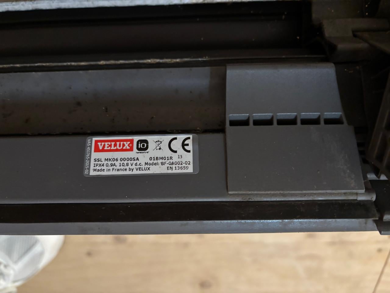VELUX automatische dakraam bediening