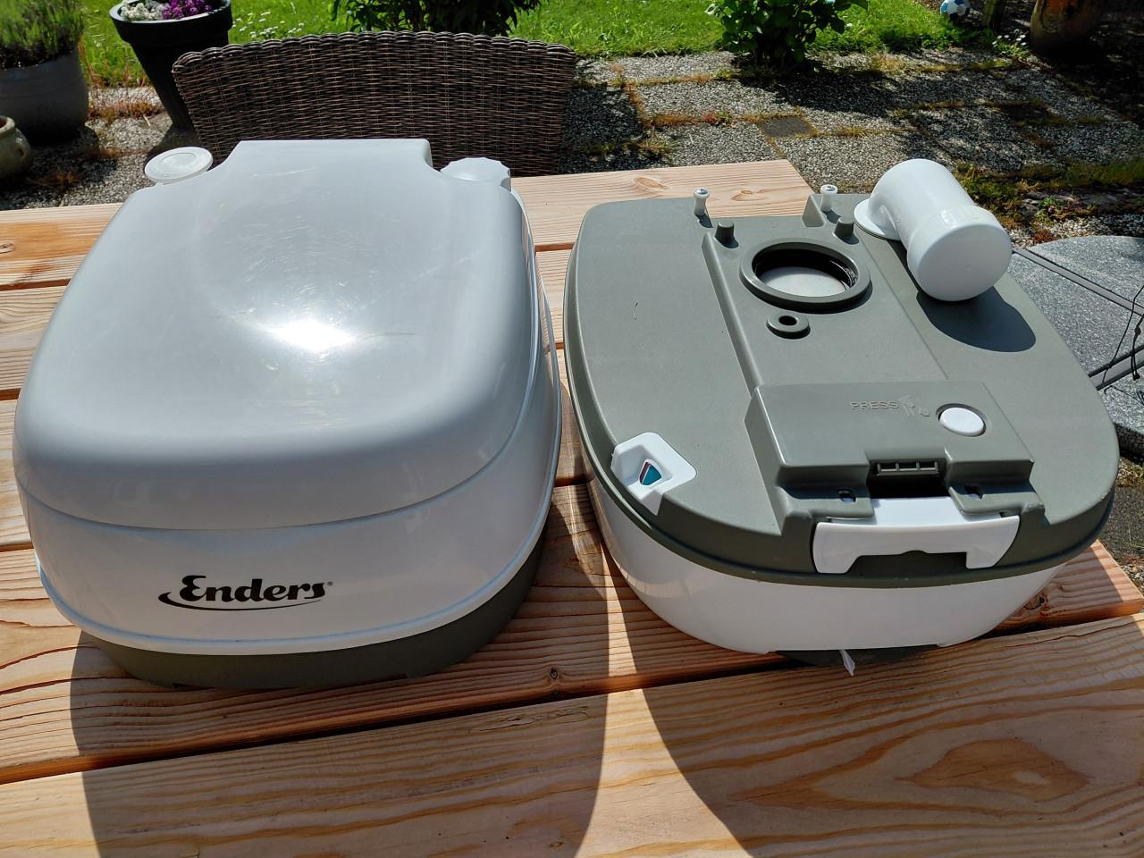 Enders draagbaar toilet