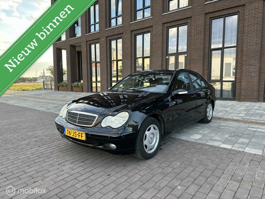 Mercedes C-klasse 200 K. Classic Airco km226.689 Nap BJ2002