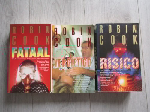 3 boeken Robin Cook