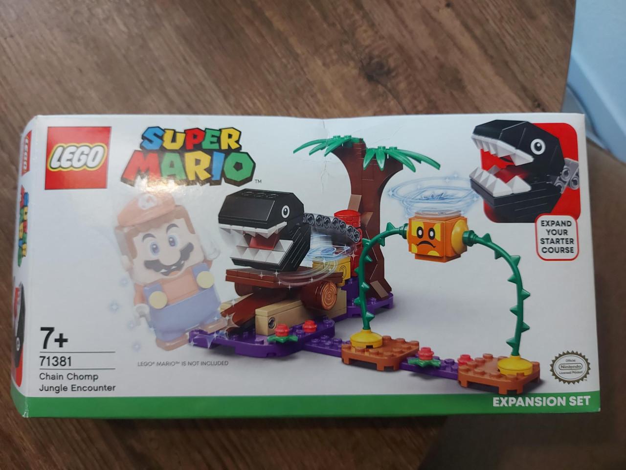 Lego Super Mario 71381 Chain Chomp Jungle Encounter compleet in doos