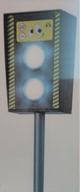 Staande lamp - Vloerlamp met bewegingsmelder - nieuw