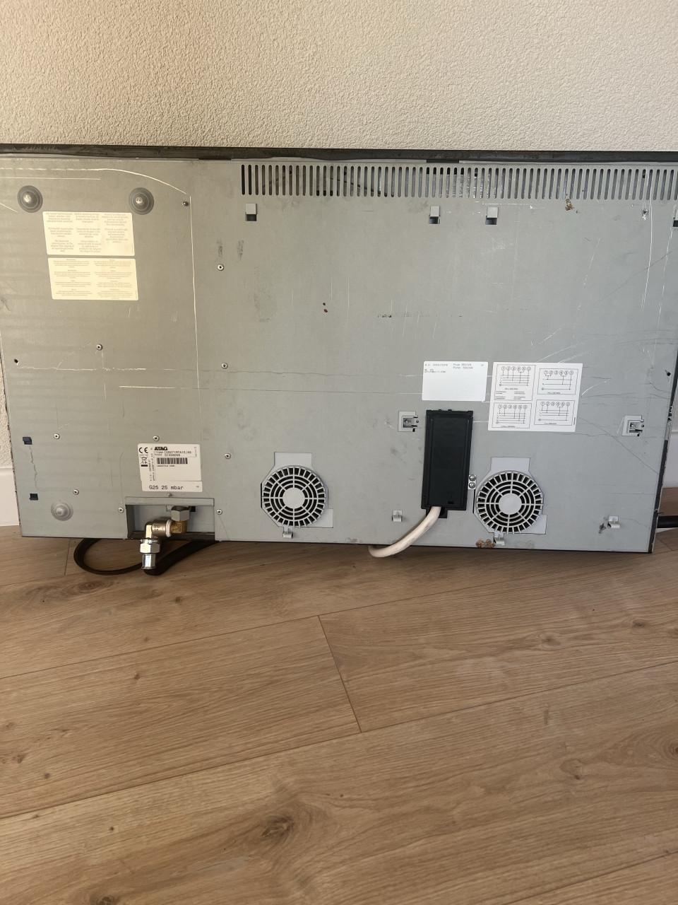 ATAG IG9071MTA1E/A5 Inductie en Gas Kookplaat