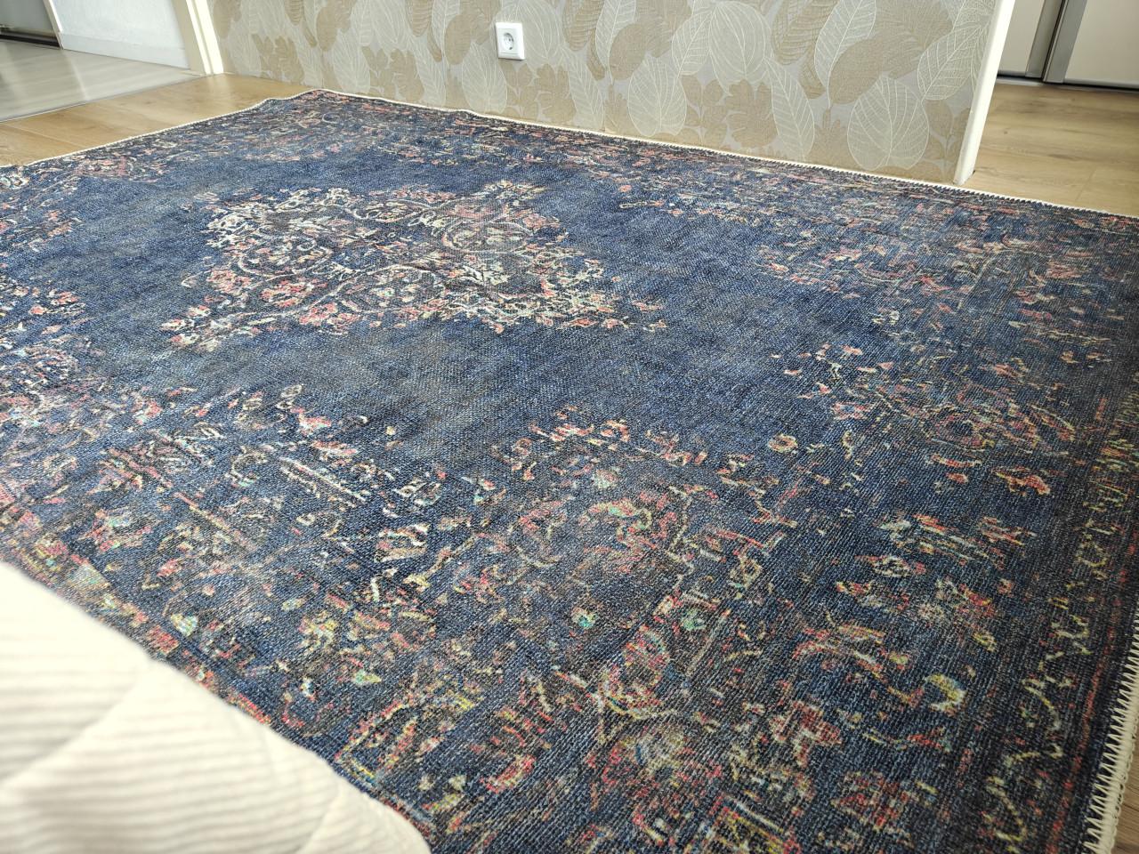 Groot vloerkleed van Rozenkelim, 230x160cm